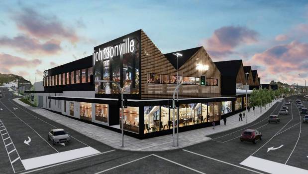 Johnsonville Mall artist impression